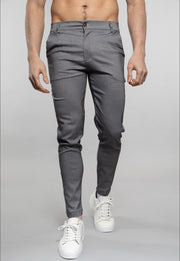 Light Grey Stretch Skinny Trouser