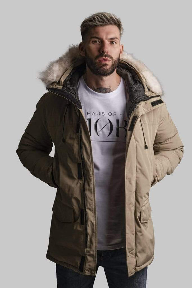 Haus of MOB Classic Fit Parker Coat