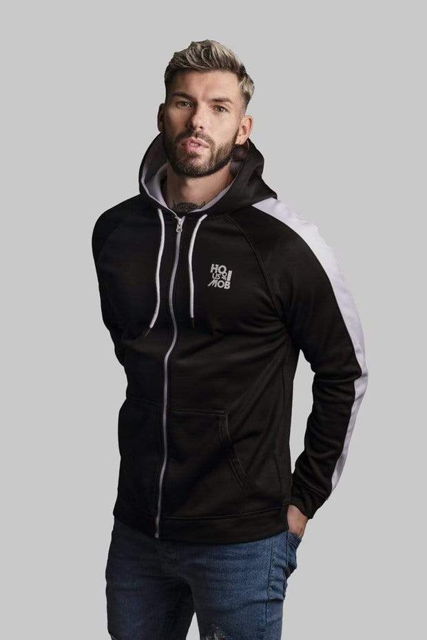 Haus of MOB HOUS OF MOB Black Zip Up Hoodie