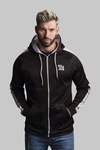 Haus of MOB HOUS OF MOB Black Zip Up Hoodie