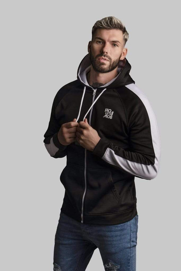 Haus of MOB HOUS OF MOB Black Zip Up Hoodie