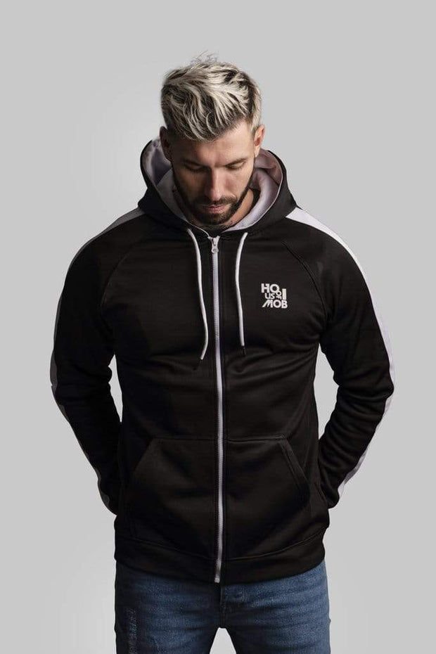 Haus of MOB HOUS OF MOB Black Zip Up Hoodie