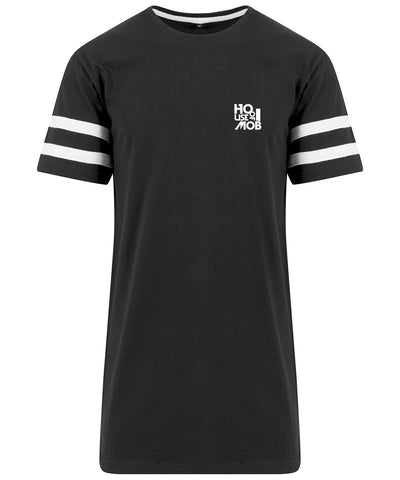 Haus of MOB t Mob Striped Jersey Tee Black