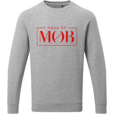 Haus of MOB Sweatshirts Red MOB BOX Grey Sweatshirt