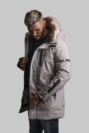 Haus of MOB jacket Signature premium Light grey Coat