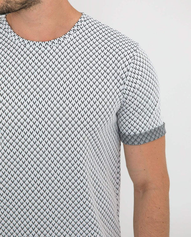 Haus of MOB Textured Short Sleeved T-shirt