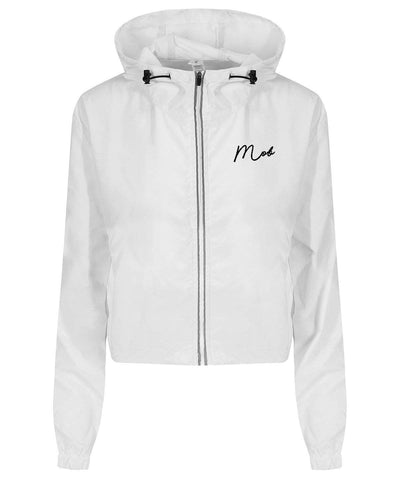 Haus of MOB gym Women's windbreaker Jacket White